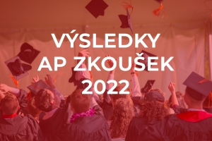 Výsledky AP zkoušek za rok 2022 a excelentní práce našich studentů