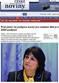 CTYOnline ohroženo - Pod petici na podporu kurzů pro nadané děti je na 2000 podpisů.