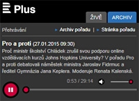 CTYOnline ohroženo - Český rozhlas Plus
